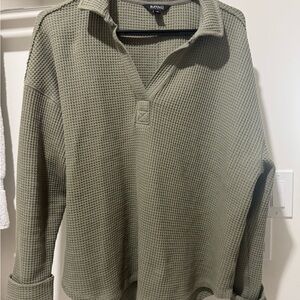 Buffalo David Bitton Sage Waffle Knit Top